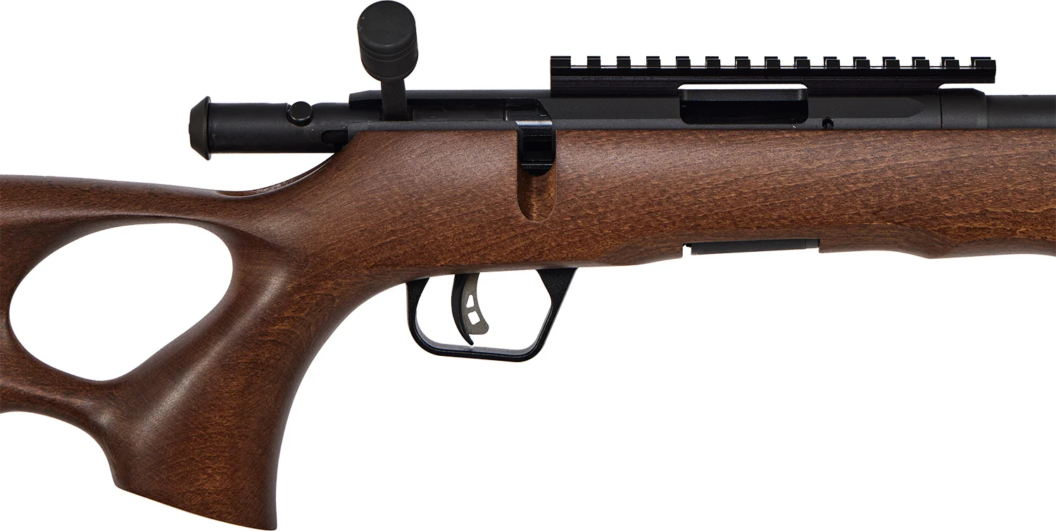 Гвинтівка малокаліберна Savage B22 Timber Thumbhole 18" кал. 22LR Фото 3
